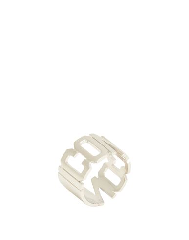Dsquared2 Man Ring Silver Size L Brass
