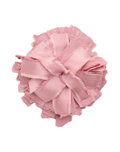 Sorelle Collezioni Private Woman Brooch Antique Rose Size - Nylon, Polyester In Pink