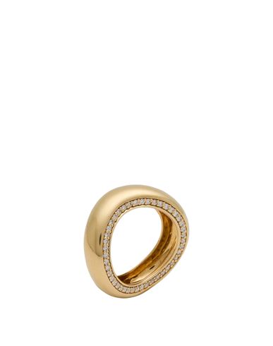 Rainbow K Paris Woman Ring Gold Size 5.25 Metal In Gold
