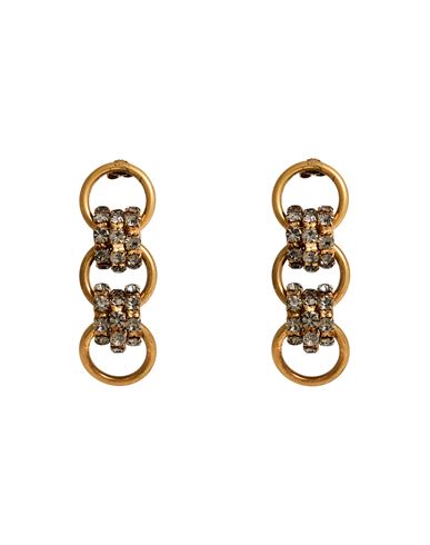 Dsquared2 Woman Earrings Bronze Size - Brass In Gold