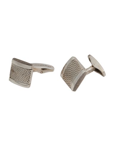 Zegna Man Cufflinks And Tie Clips Silver Size - 925/1000 Silver