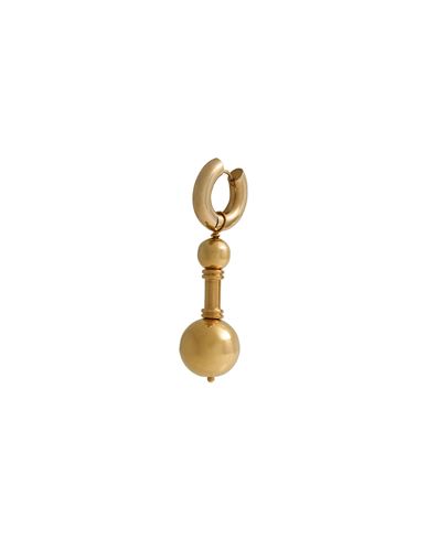 Timeless Pearly Woman Single Earring Gold Size - Metal In Gold