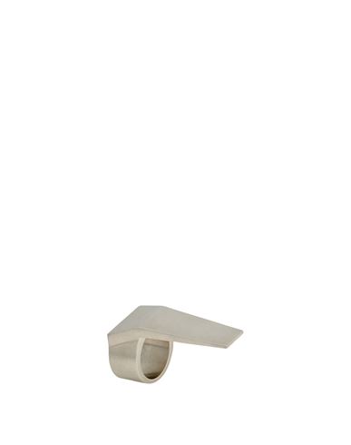 Rick Owens Man Ring Silver Size 6.75 Brass