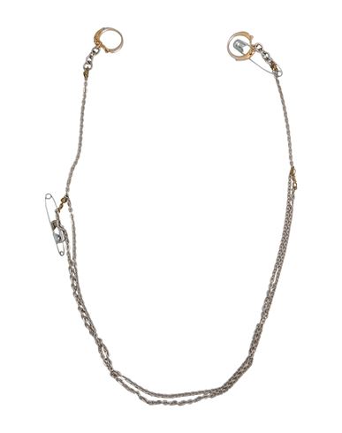 Maison Margiela Woman Body Jewel Silver Size - Metal