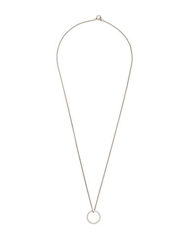 Isabel Marant Man Necklace Silver Size - Brass, Tin In Silver
