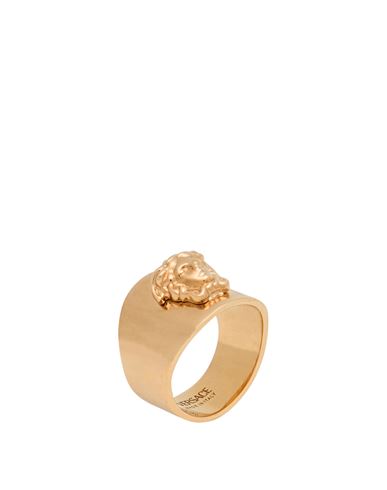 Versace Woman Ring Gold Size 7 Metal In Gold