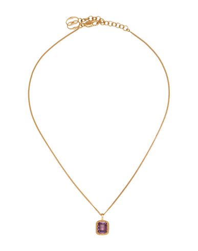 Bally Woman Necklace Lilac Size - Brass In Gold