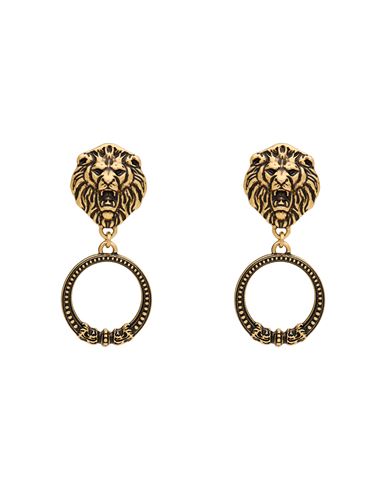 Moschino Couture Woman Earrings Bronze Size - Metal In Gold