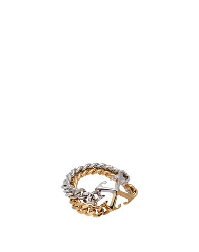 Off-white Woman Ring Gold Size 7.75 Brass