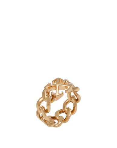 Off-white Woman Ring Gold Size 7.75 Brass