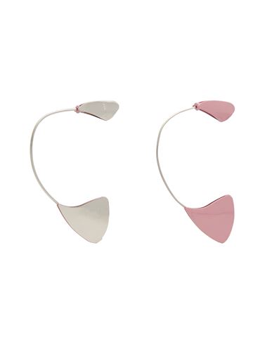 Jil Sander Woman Earrings Pink Size - Metal
