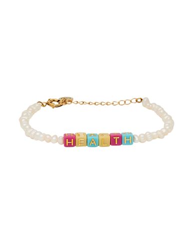 Sporty And Rich Sporty & Rich Woman Bracelet White Size - Metal, Plastic