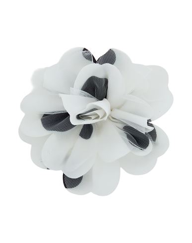 L:ú L:ú By Miss Grant Babies'  Toddler Girl Brooch White Size - Textile Fibers In Multi