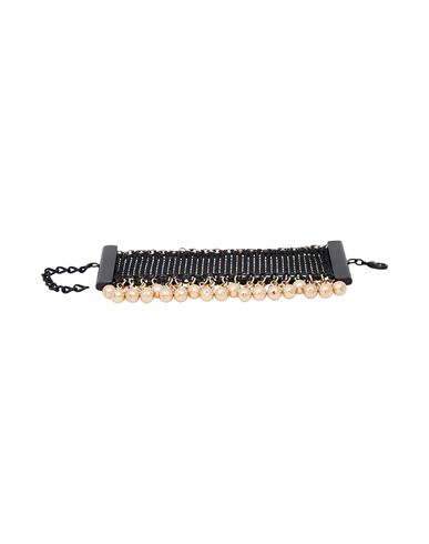 Rabanne Woman Bracelet Black Size - Brass