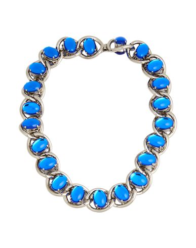 Marni Woman Necklace Bright Blue Size - Metal