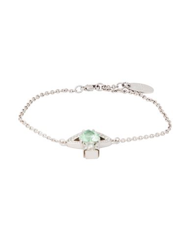 Vivienne Westwood Ariella Bracelet Woman Bracelet Emerald Green Size - Brass
