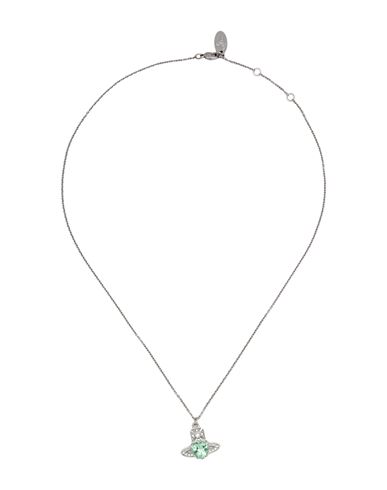 Vivienne Westwood Aleksa Pendant Woman Necklace Silver Size - Brass