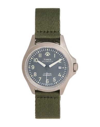 Reloj de pulsera Hombre Verde militar -- Hombre