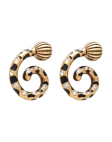 Lanvin Woman Earrings Gold Size - Brass, Epoxide Resin, Glass