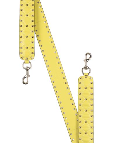 Valentino Garavani Woman Bag Strap Lime Green Size - Soft Leather In Green
