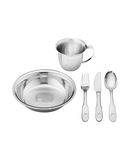 GEORG JENSEN Unisex Set Babykost Farbe Silber Gr��e 1