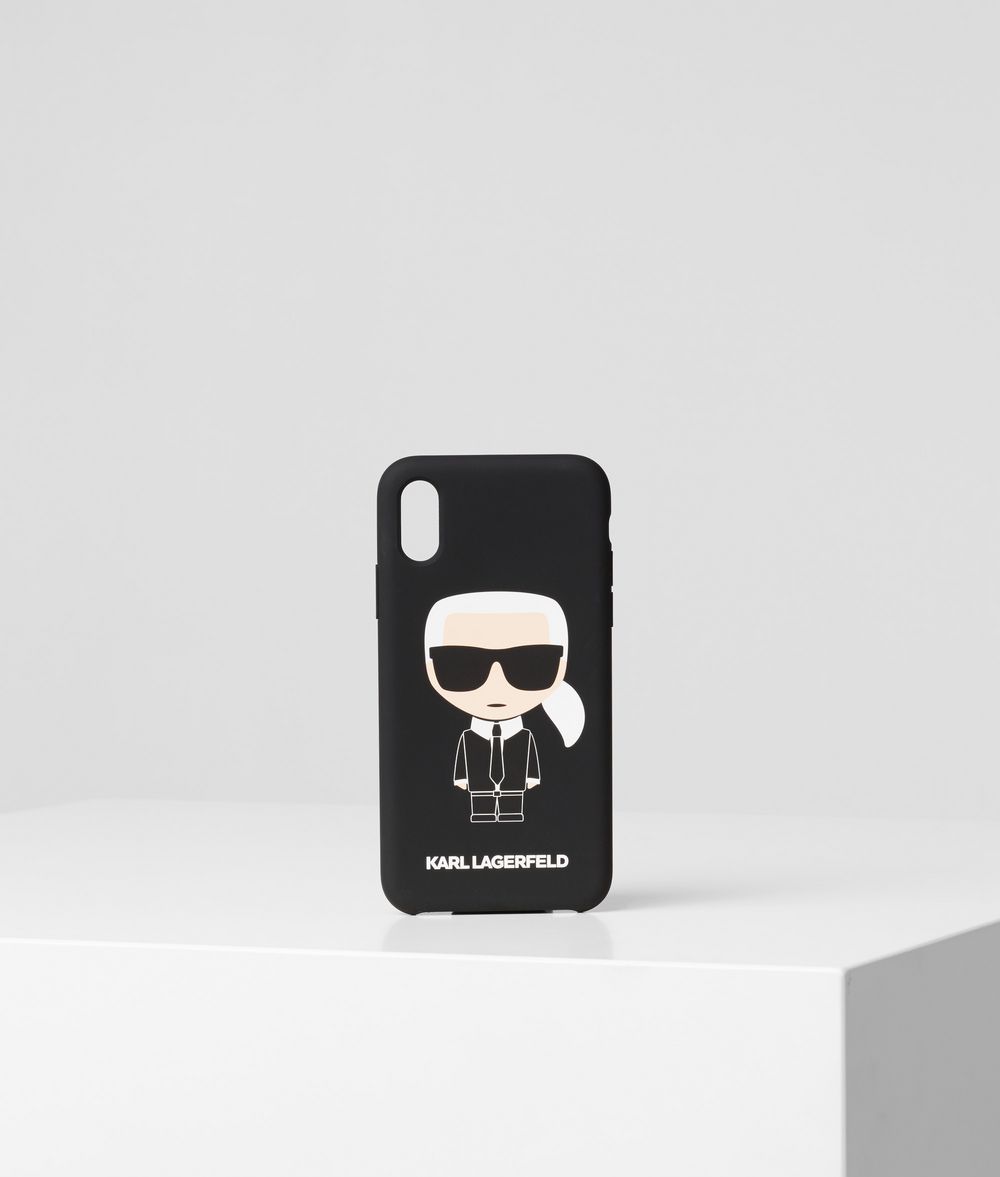 Unisex K/ikonik Iphone X/xs Cover Black 49% Acrylic - 35% Silicon - 14% Other Fibres - 2% Mineral Oil - Size: OneSize