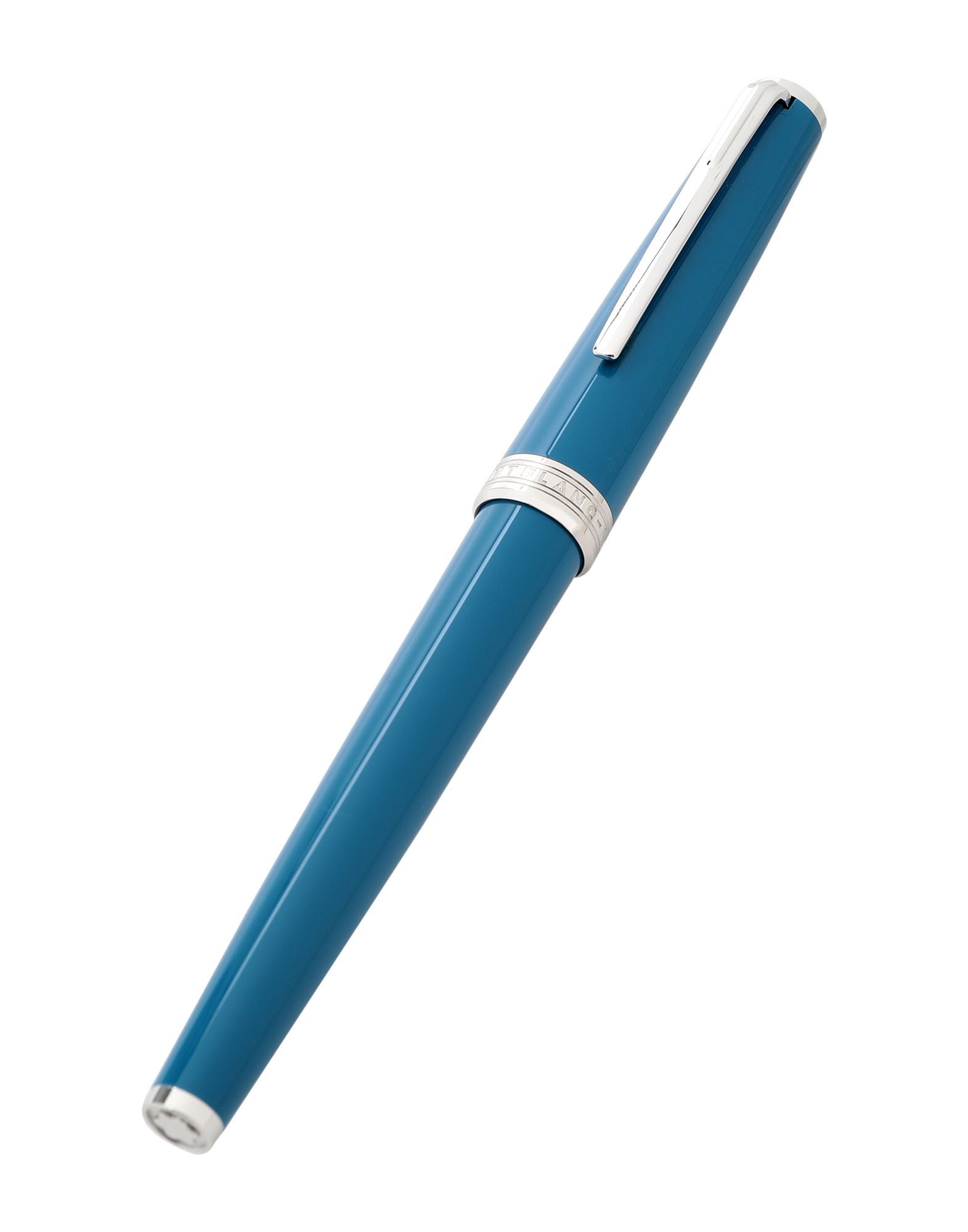 《期間限定セール開催中!》MONTBLANC メンズ 筆記用具 ディープジェード ポリウレタン PETROL BLUE ROLLERBALL