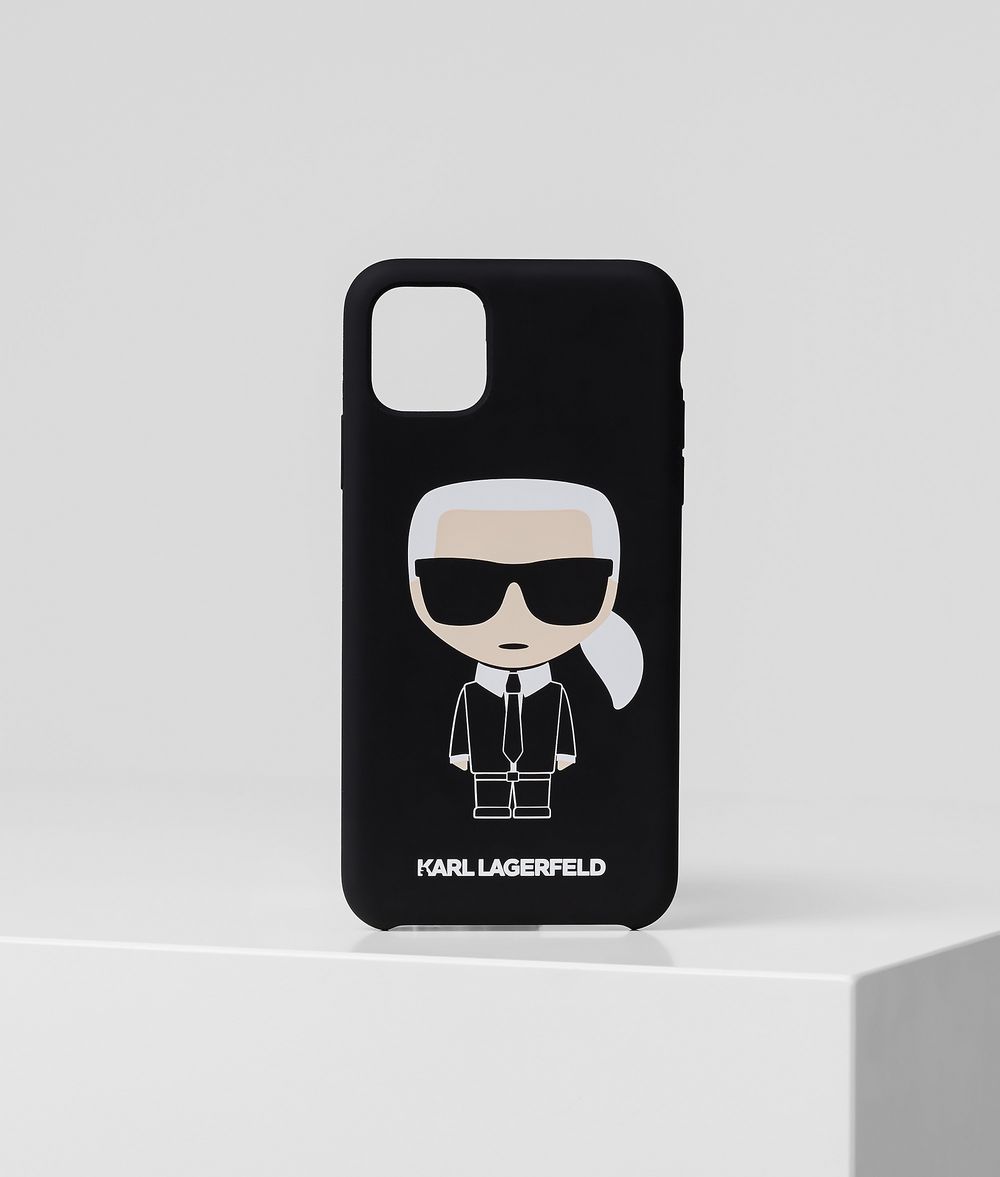 Unisex K/ikonik Iphone 11 Pro Max Cover Black 40% Acrylic - 36% Silicon - 24% Other Fibres - Size: OneSize