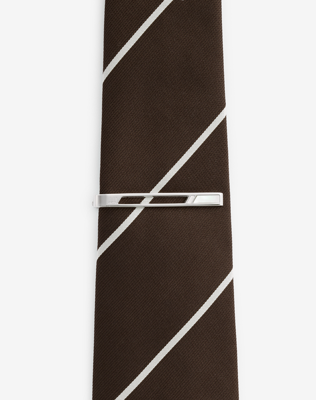 【dunhill 】マザーオブパール　カットアウトタイバー　現行品　未使用 三越伊勢丹 | dunhill/ダンヒル通販 | エンジン ターン カット