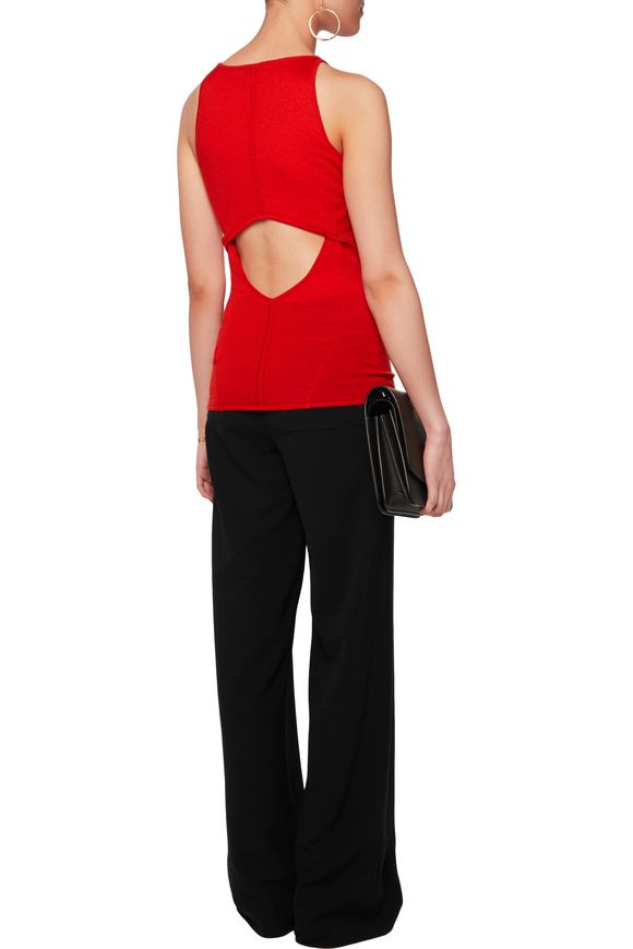 Cutout cashmere tank | AMANDA WAKELEY | Sale up to 70% off | THE OUTNET