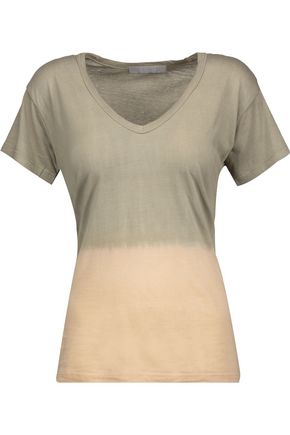 KAIN LABEL Tie-dyed modal and cotton-blend jersey T-shirt