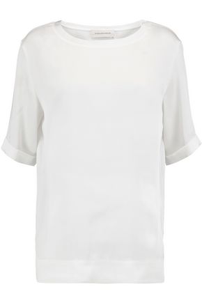 BY MALENE BIRGER WOMAN WINANA SATIN TOP IVORY,GB 1071994536047035