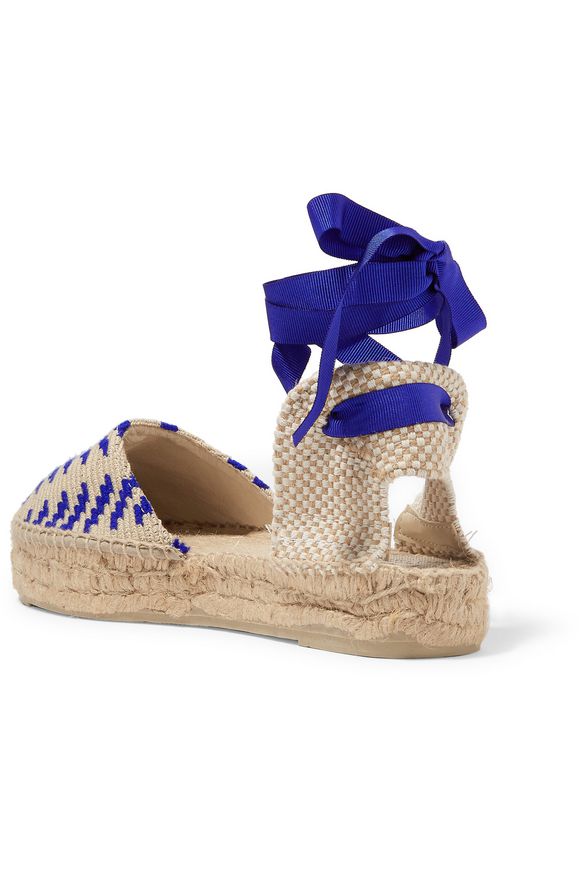 Canvas espadrilles | MANEBÍ | Sale up to 70% off | THE OUTNET