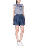 ELISABETTA FRANCHI JEANS Damen Freizeitanzug Farbe Blau Gr��e 5