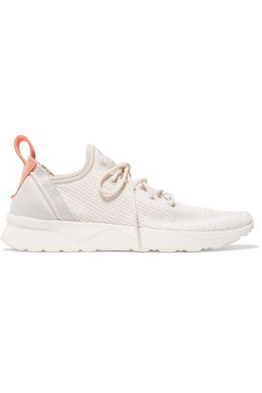 Suede y neopreno paneladas Stretch Knit zapatillas adidas Originals Suede y neopreno paneladas Stretch Knit zapatillas adidas Originals