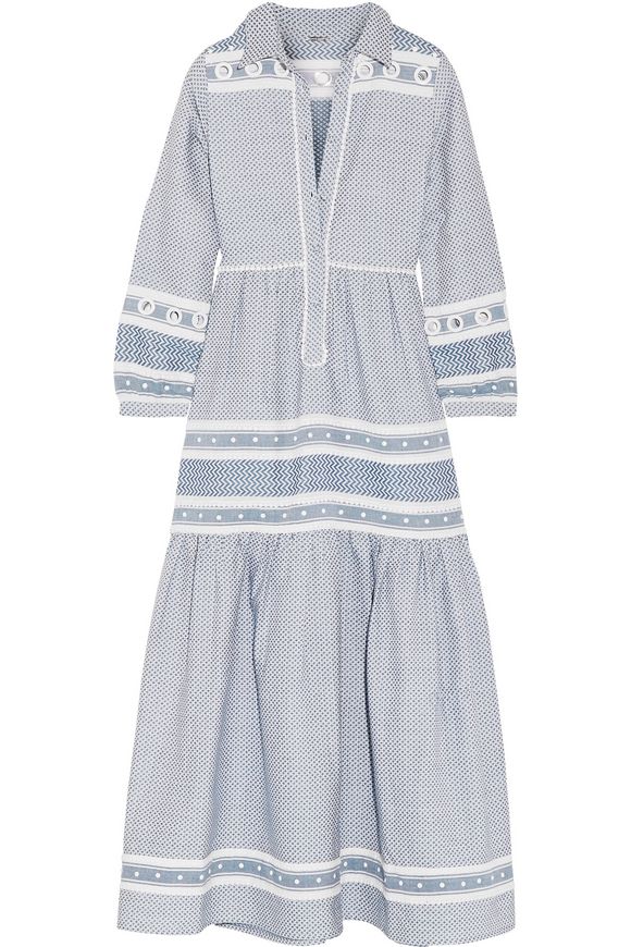 Embellished cottonjacquard maxi dress DODO BAR OR Sale up to 70 off THE