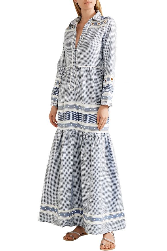Embellished cottonjacquard maxi dress DODO BAR OR Sale up to 70 off THE