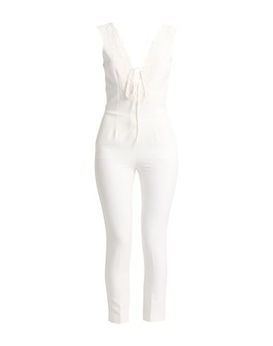 Woman Jumpsuit Black Size 4 Viscose, Acetate, Elastane, Silk