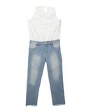 MET JEANS M�dchen 9-16 jahre Langer Overall Farbe Blau Gr��e 10