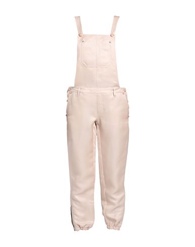 Ermanno Scervino Woman Overalls Blush Size 4 Flax, Cotton In Pink