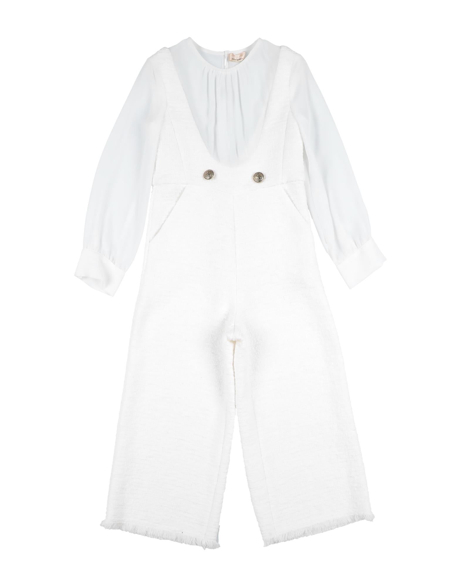Elisabetta Franchi Kids'  Jumpsuits In White