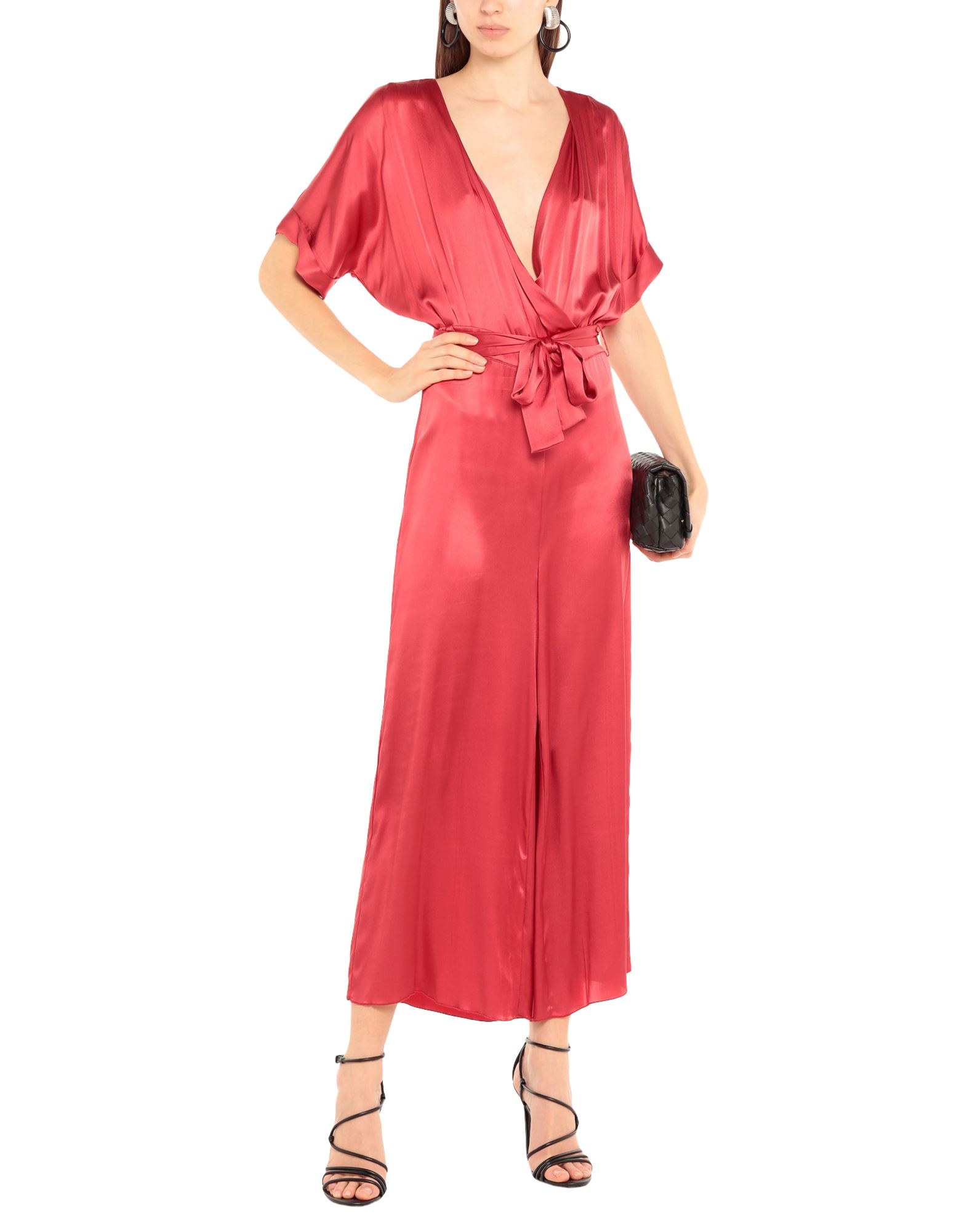 Semicouture Jumpsuits In Red