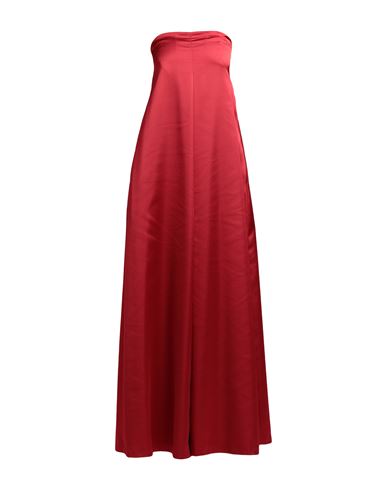 Jijil Woman Jumpsuit Red Size 6 Polyester, Elastane