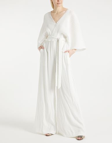 Roland Mouret Woman Jumpsuit White Size 2 Polyester