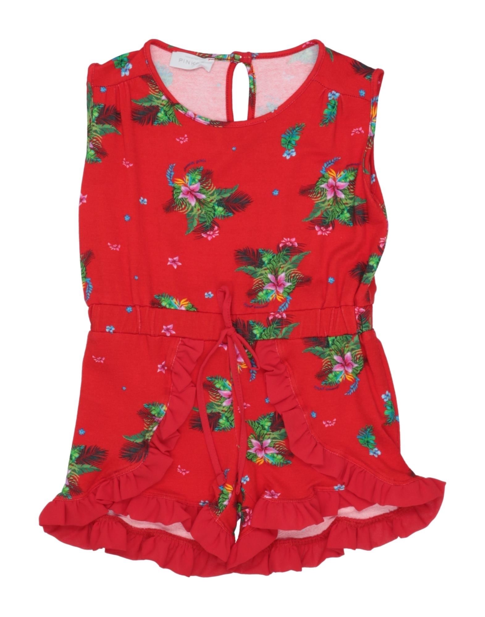 Pinko Up Kids'  Jumpsuits In Red