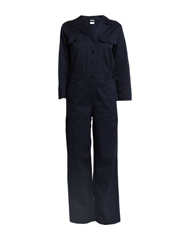 Aspesi Woman Jumpsuit Navy Blue Size 2 Cotton