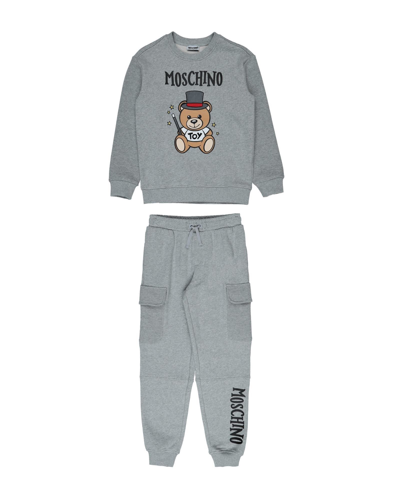 Moschino Kid Tracksuits In Grey