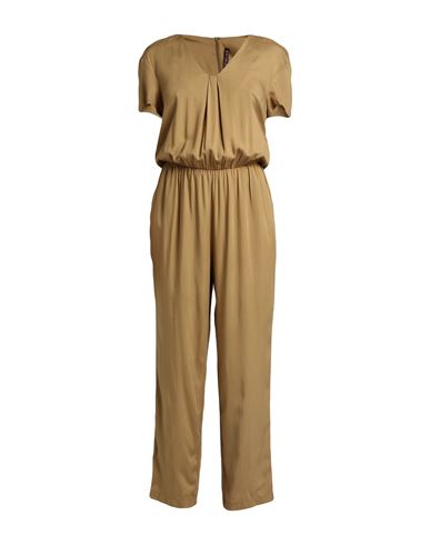 Manila Grace Woman Jumpsuit Military Green Size 10 Viscose