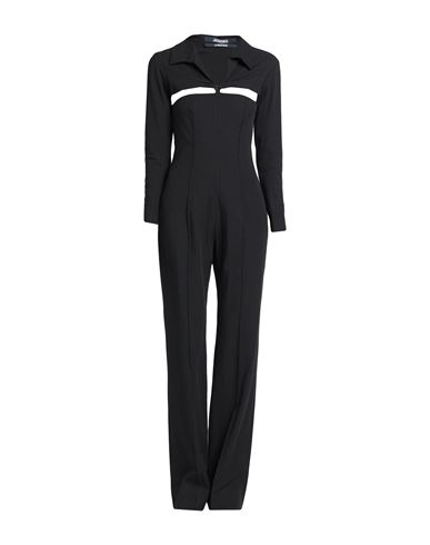 Jacquemus Woman Jumpsuit Black Size 2 Viscose, Linen, Elastane