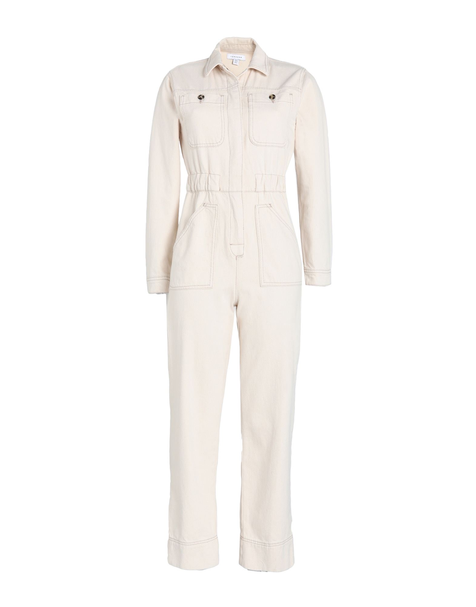 Topshop Jumpsuits In White